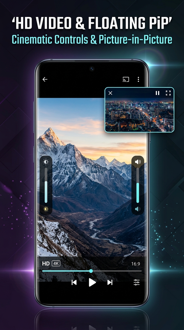 HD Video Player & PiP